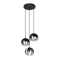 Lampa suspendata TULOS 3P negru