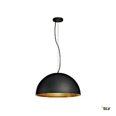 FORCHINI M, PD-1, 50cm, circular, negru/auriu, E27, max. 40W