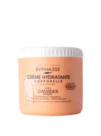 Crema de corp hidratanta cu ulei de migdale dulci, 500ml, Byphasse