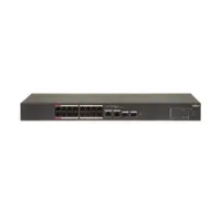 Switch rackabil cu 18 porturi Dahua CS4218-16ET-240, 16 porturi PoE, 10/100 Mbps, 2 SFP gigabit, cu cloud management