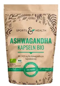 Sports & Health Solutions Ashwagandha, 600 mg, 200 capsule