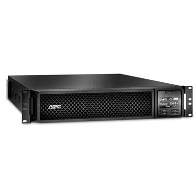 UPS APC Smart-UPS SRT online dubla-conversie 2200VA / 1980W 8 conectori C13 2 conectori C19 extended runtime, baterie RBC31 rackabil, SRT2200RMXLI-NC