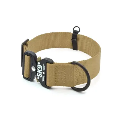 Zgarda SK9-Plus pentru caini - Bej - M