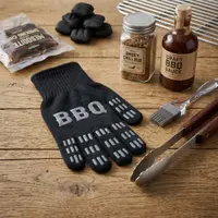 Mănușă profesională BBQ – protecție termică pentru grătar până la 250°C