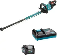 Tăietor electric pentru tuns gard viu Makita - UH005GD201, 40 V XGT, 75 cm, 2 x 4 Ah Li-ion