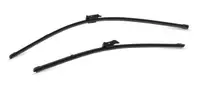 Set stergatoare parbriz VALEO SILENCIO X.TRM FLAT BLADE SET 574377, lungime 650 mm, 500 mm, fara carcasa, cu spoiler