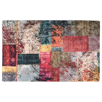 Gossi covor lavabil, mozaic multicolor, 160x230 cm, antiderapant