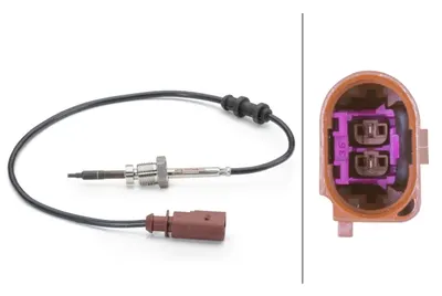 Senzor temperatura evacuare (dupa DPF) potrivit VW PASSAT B6, PASSAT B7 1.6D 1.9D 2.0D 03.05-12.14