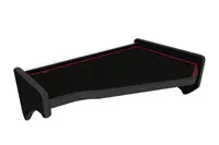 Masa centrala bord camion compatibila cu Scania R Nextgen 01.2017+ si Scania S Nextgen 01.2017+, Negru cu cusatura rosie