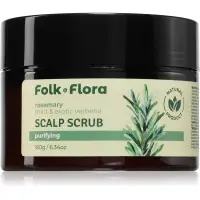 Folk & Flora Rosemary exfoliant pentru scalp 180 g
