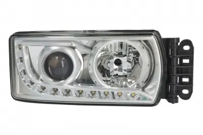 Far dreapta (12LED 1WATT H7, manual, fara motor, cu controler ECU) potrivit IVECO EUROCARGO IV, EUROCARGO V, STRALIS I, STRALIS II 02.02