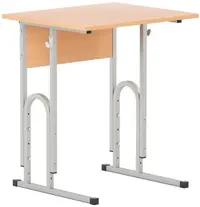 Masă școlară Nowy Styl Group E-174 - Alu, individuală