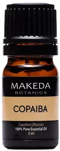 Makeda Botanics Ulei esențial de Copaiba, grad terapeutic, 5 ml