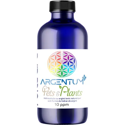 Argentum+ pentru Animale de Companie si Plante Ornamentale 10ppm 240ml