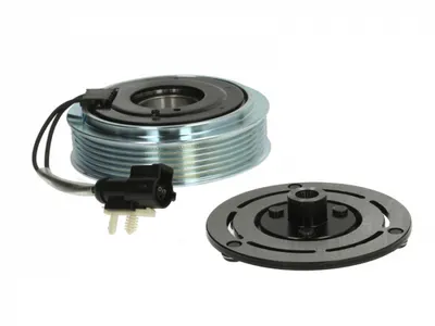 Fulie ambreiaj compresor AC clima (SANDEN SD6V12 SDV16 6PK 119mm) FORD FIESTA V, FUSION; MAZDA 2 1.4D intre 2001-2012