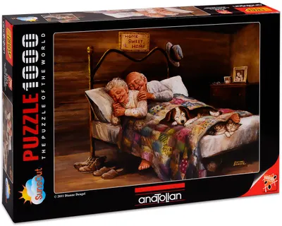 Puzzle Anatolian din 1000 de piese - Nu este un loc mai frumos ca acasa, Diane Dengel