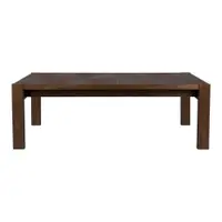 Măsuță de cafea în culoare naturală închisă din lemn masiv 60x120 cm Bruneau – Dutchbone