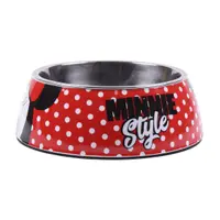 Dispozitiv de hrănire pentru câini Minnie Mouse Roșu