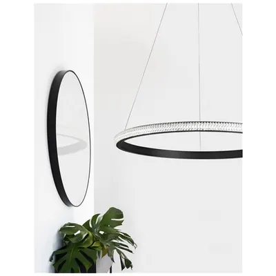 Lampa suspendata NAGER Dimabil Nisipiu Negru Aluminiu & Acrylic LED 29 Wat 230 Volt 1684Lm 3000K IP20