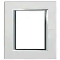 Rama dreptunghiulara Axolute aluminiu anodizat 3+3 module - Argintiu