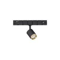 Sistem iluminat pe sina BREDA MAGNETIC Alama aurie & Nisipiu Negru Aluminiu 5W DC48V Ledteen 471Lm >90 4000K IP20 Zoomable 15-36°