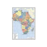 Harta Africa A4