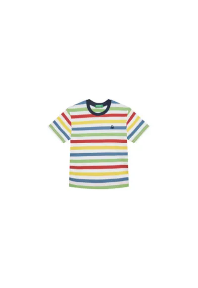 Tricou baieti 3FHXG10HR - Bumbac - Multicolor - Multicolor