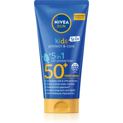 NIVEA SUN Kids lapte de soare pentru copii 5 in 1 SPF 50+ 50 ml