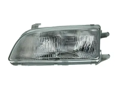 Far stanga potrivit SUZUKI SWIFT 1989-2005 - (H4, mecanic, fundal argintiu, fundal transparent)