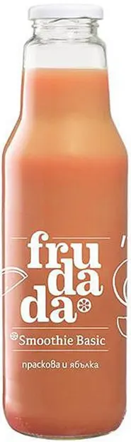 Smoothie, Piersică și măr, 750 ml, Frudada