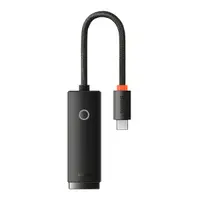Placa Retea Baseus Lite, RJ45, USB-C, Negru WKQX000301