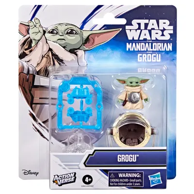 Figurina cu accesorii, Star Wars, ActionVerse, Grogu, G2866