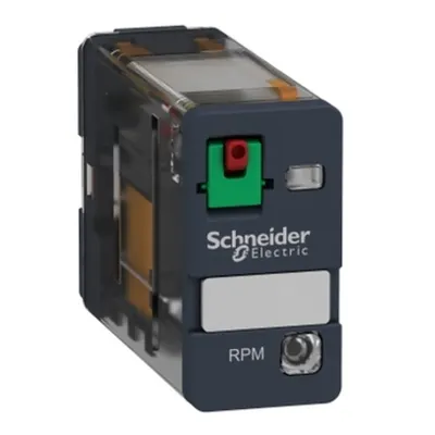 Releu de Interfata, Zelio Rpm, 1 C/O, 120 V C.A., 15 A, cu Led