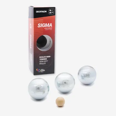 3 bile semi-moi joc Petanque omologate pentru competiții SIGMA