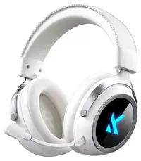 Căști gaming MCHOSE - X9, Surround 7.1, wireless, albe