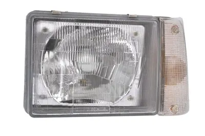 Far fata Stanga (R2, electric, hidraulic, fara motoras, culoare semnalizator: transparent) potrivit FIAT PANDA, PANDA/HATCHBACK 1986-2003
