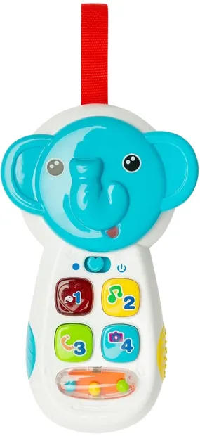 Jucărie educaționalăCaretero Toyz - Telefon muzical, elefant