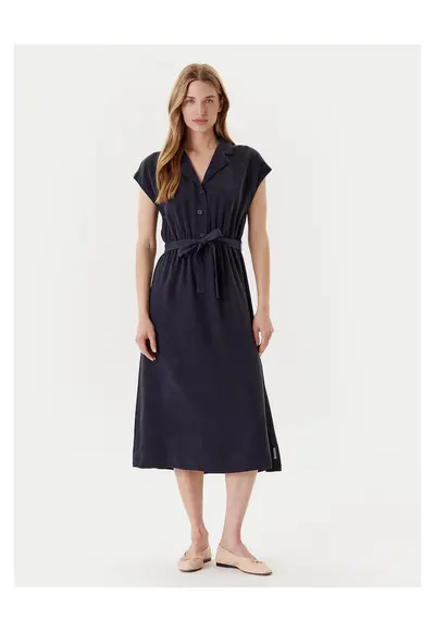 Rochie camasa dama bleumarin - fabrica de calitate