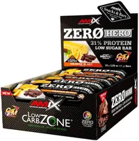 ZeroHero Protein Bar Box, portocală, 15 buc, Amix