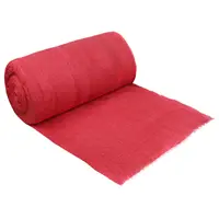 vidaXL Rol de jută 160 x 10000 cm Roșu
