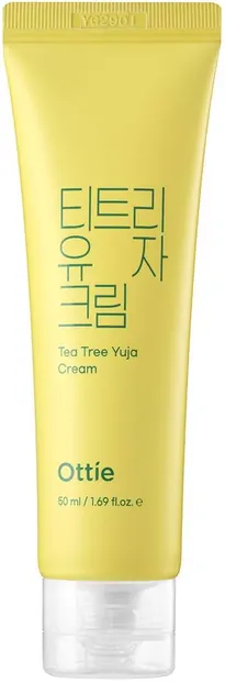 Ottie Tea Tree Yuja Cremă facială cu extract de arbore de ceai, 50 ml