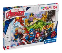 Puzzle Clementoni din 104 de piese - Razbunatorii