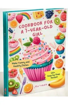 Cookbook for a 7-Year-Old Girl: 110+ Step-by-Step Recipes for 7-Year-Old Girls to Make Yummy and Healthy Dishes