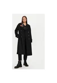 Palton dama - 304565182 - Poliester - Negru - Negru