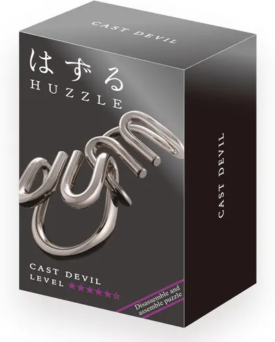 Puzzle metalic logic Hanayama - Cast Puzzle Devil Huzzle