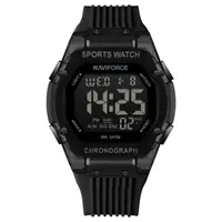 Ceas Bărbați Naviforce 7113 Negru - Funcții Multiple, Design Casual, Cronometru, Rezistent la Apă 5ATM