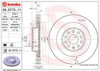 Disc frana Spate Dreapta Stanga potrivit TESLA MODEL S, MODEL X Electric 09.12-
