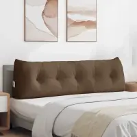 vidaXL Perna pentru spate Maro 160 x 24 x 50 cm țesătură