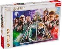 Puzzle Trefl din 1000 de piese - Harry Potter și Talismanele Morții