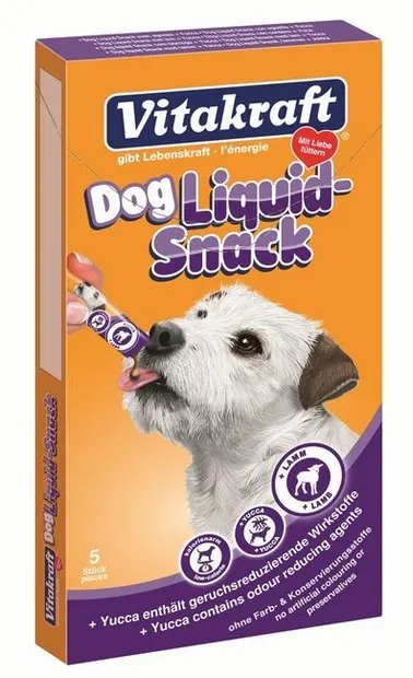 Vitakraft Snacks Caine Liquid Miel/Yucca 5x20 g